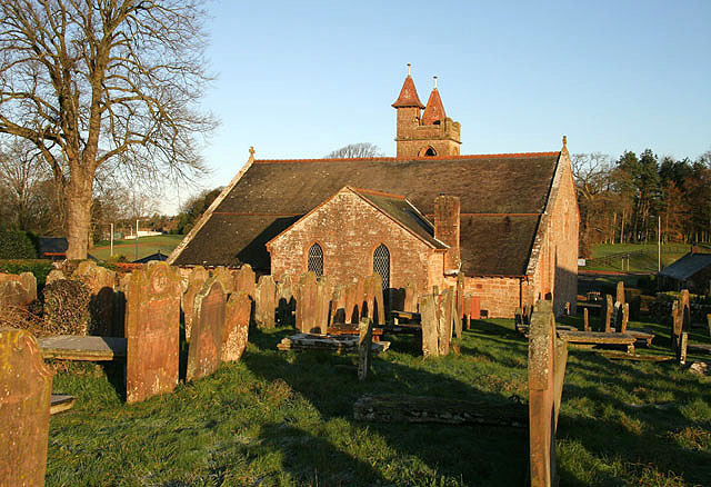 NY3167 : Gretna Old Parish Church. near to Gretna Green, Dumfries And 