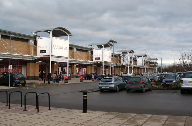 St James' retail park (C) Gordon Hatton :: Geograph Britain and ...