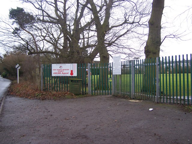 Chart Sutton Memorial Playing Field David Anstiss Geograph Britain