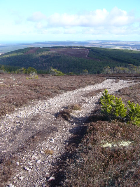 Track On Ben Aigan Iain Macaulay Cc By Sa Geograph Britain And