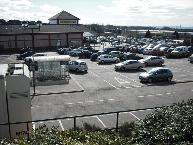 Supermarket Car Park Jim Smillie Ccbysa20 Geograph Britain And