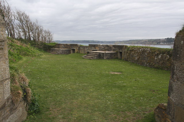 Wwii Gun Emplacements At Pendennis Point Graham Loveland Geograph