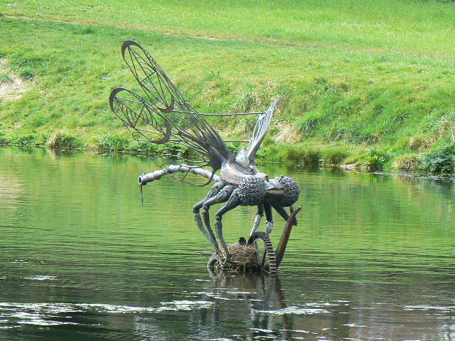 Dragonfly Sculpture 14 Locks Centre © Colin Madge Cc By Sa20 Geograph Britain And Ireland