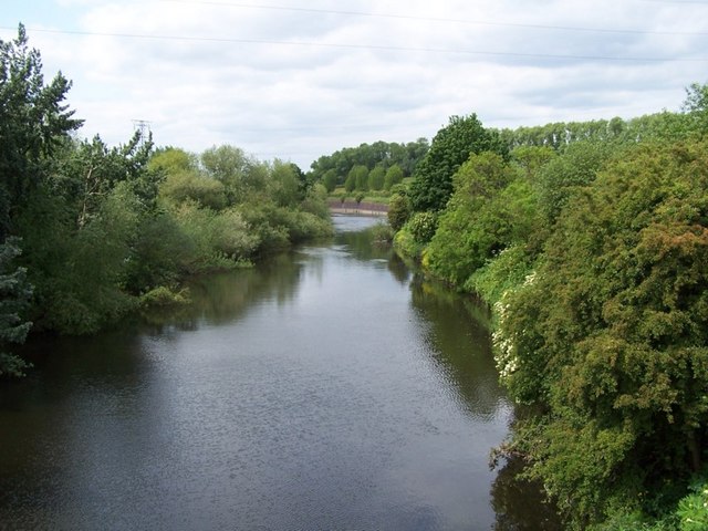 River Aire From Stourton Bridge Rob Bainbridge Geograph Britain