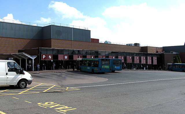 Telford Town Centre. Bus Station, Telford Town