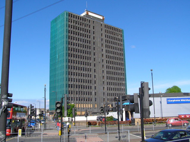 TQ2670 : The Colliers Wood Tower. near to Merton, Great Britain