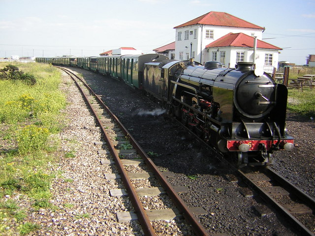 The Romney, Hythe & Dymchurch Railway at Dungeness