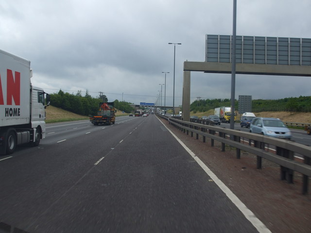 M62 Westbound Glyn Drury Cc By Sa 2 0 Geograph Britain And Ireland