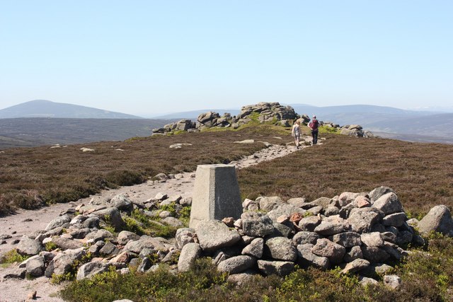 Clachnaben Trig Iain Macaulay Cc By Sa Geograph Britain And