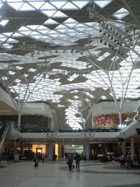 shopping complex interior