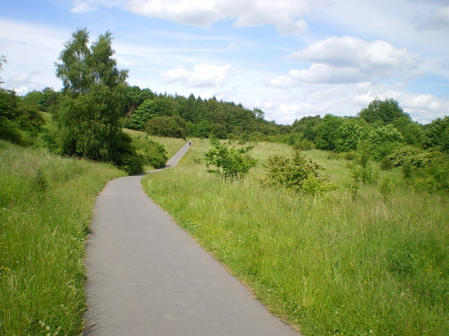 Part of The Silkin Way, Telford Town Park