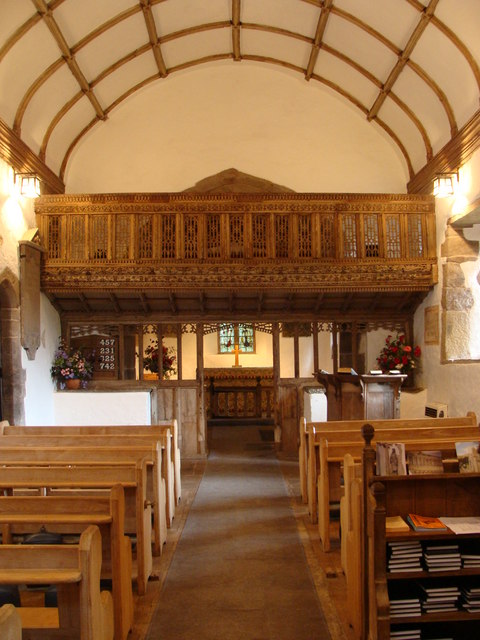 St Issui S Church Partrishow Interior Ruth Sharville Geograph