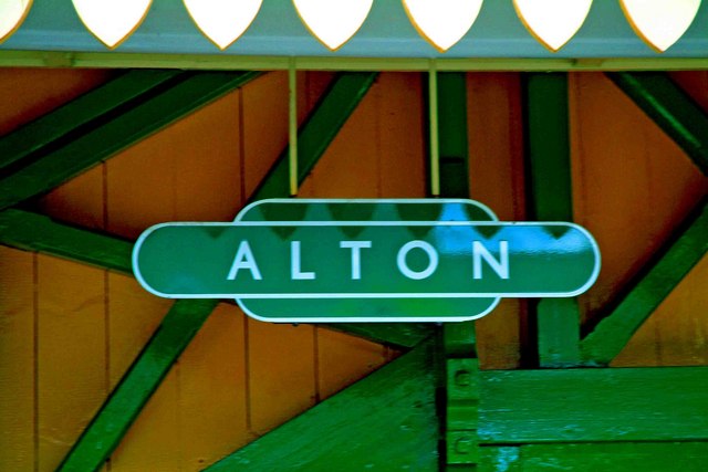 rail station sign