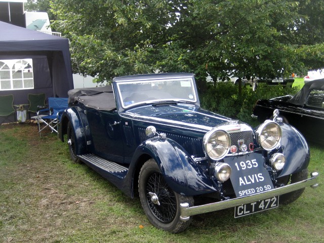 Classic Cars 109th Poynton Show A British built Alvis of 1935
