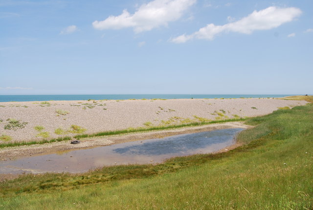 a barrier beach