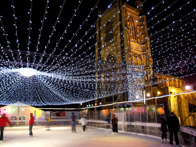 Ice Rink Outside