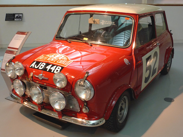 1964 Morris Mini Cooper S Driven by Timo Makinen with Paul Easter as 