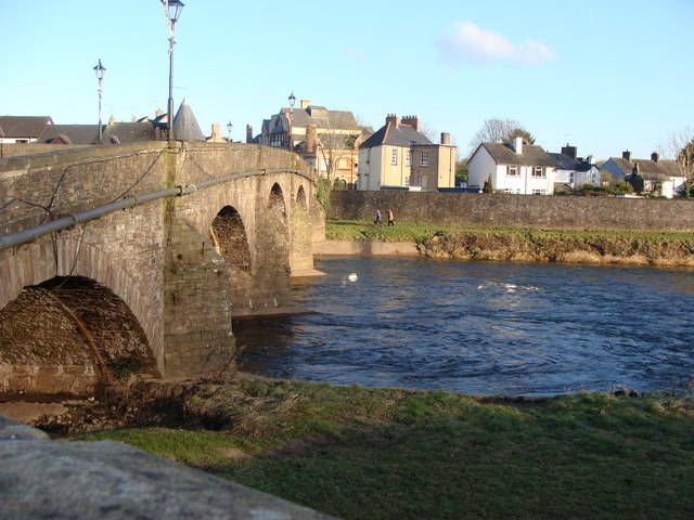 Bridge Over The River Usk Ruth Sharville Cc By Sa 2 0 Geograph