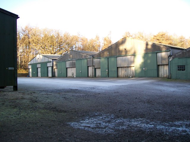 Storage sheds/workshops, Sherborne... (C) Martin Hibbert :: Geograph ...