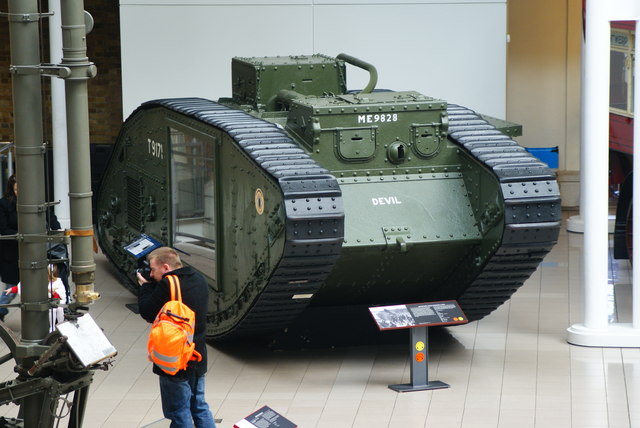 British Tank Mark V © Peter Trimming Cc By Sa20 Geograph Britain