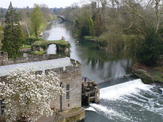 Weir - Warwick Castle