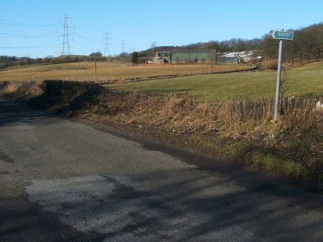 Sign For Public Right Of Way Lairich Rig Geograph Britain And Ireland