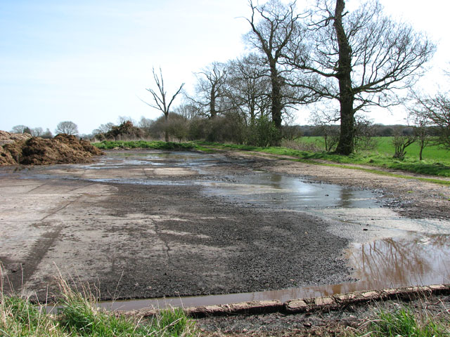 Concrete Hardstanding By Grange Farm Evelyn Simak Cc By Sa 2 0