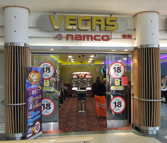 Gaming Arcade at Peterborough Services © David Wright Geograph