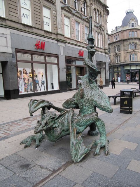 The Dundee Dragon Bill Nicholls Geograph Britain And Ireland