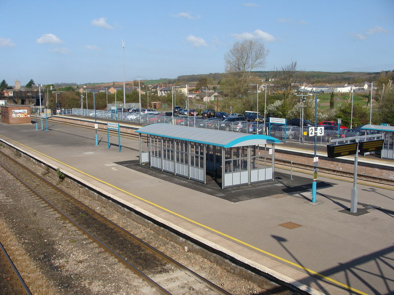 Severn Tunnel Junction With New Shelter Ruth Sharville Cc By Sa 2