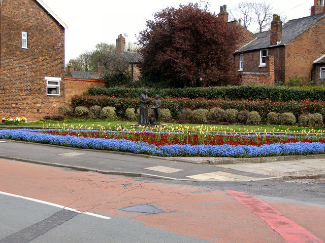 SJ9097 : Floral Garden, Fairfield Road