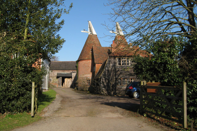 The Oast Iden Green Farm Coldharbour Oast House Archive Cc By Sa