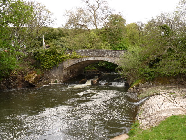 Eggesford Bridge On The River Taw As © Roger A Smith Cc-by-sa 2.0 