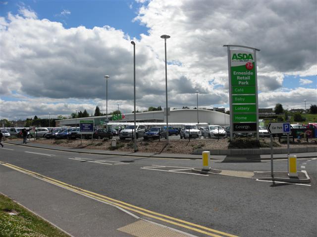 ASDA, Enniskillen © Kenneth Allen :: Geograph Ireland