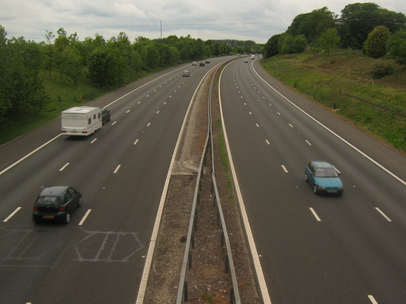 M20 Motorway Towards Ashford David Anstiss Cc By Sa 2 0 Geograph