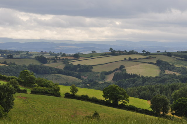 SS9310 : Mid Devon : Countryside Scenery