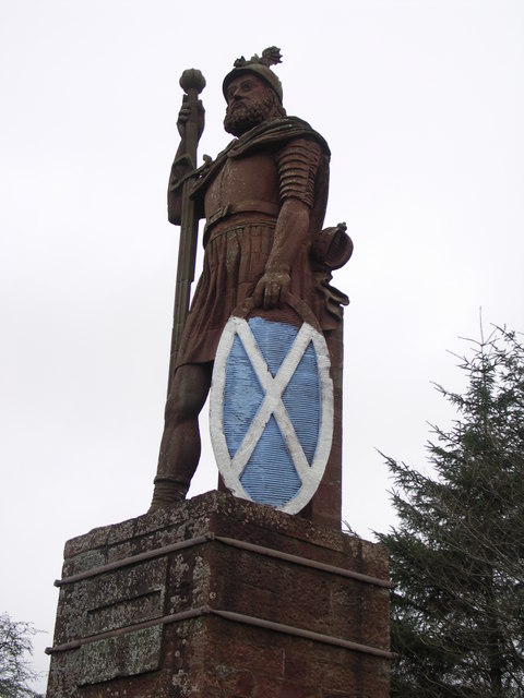 william wallace statue. NT5932 : The Wallace Statue,