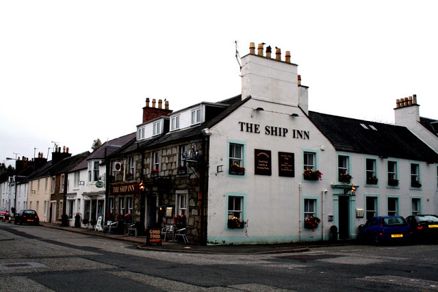 Gatehouse Of Fleet The Ship Inn Dr Neil Clifton Cc By Sa 2 0