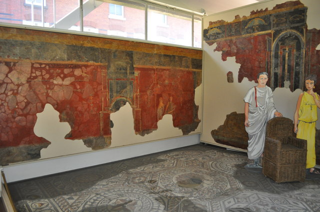 Roman Remains In Jewry Wall Museum Ashley Dace Cc By Sa