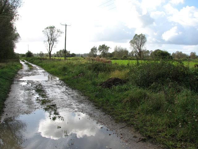 Track In Beccles Marshes Evelyn Simak Geograph Britain And Ireland