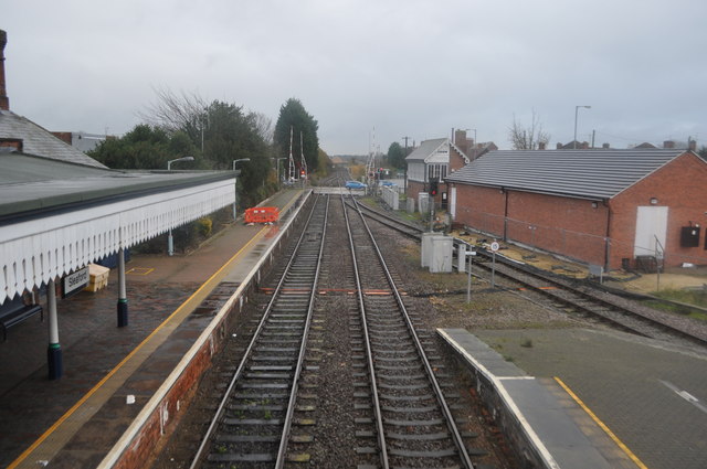 Sleaford Railway Station © Ashley Dace Cc-by-sa/2.0 :: Geograph Britain ...