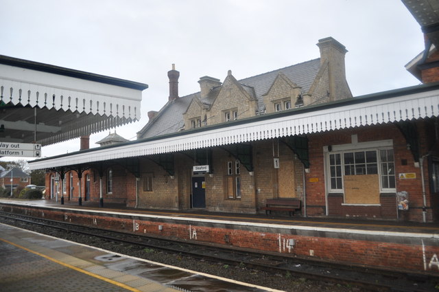 Sleaford Railway Station © Ashley Dace Cc-by-sa/2.0 :: Geograph Britain ...