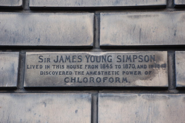 Inscription for Sir James Young Simpson
