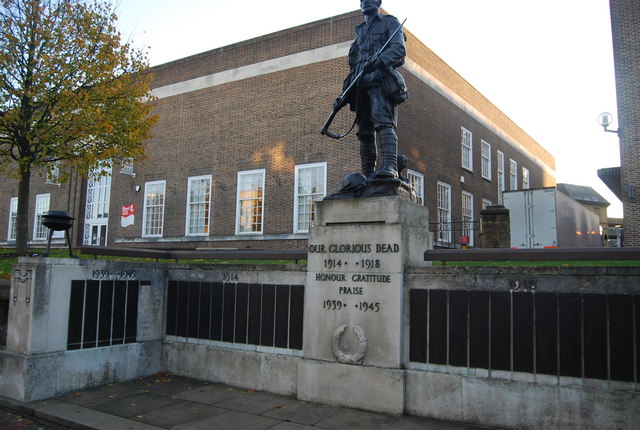 a war memorial