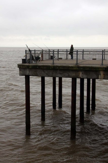 Fishing From Southwold Pier Steve Daniels Cc By Sa 2 0 Geograph