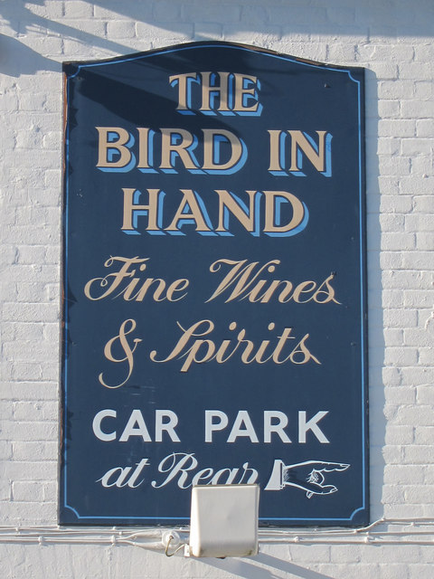 bird hand sign