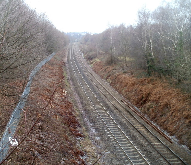 Railway lines to Pontypool &amp; New Inn&hellip; © Jaggery cc-by-sa/2.0