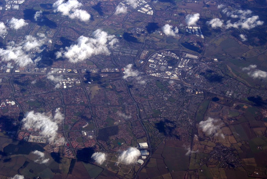 Milton Keynes From The Air Thomas Nugent Cc By Sa Geograph