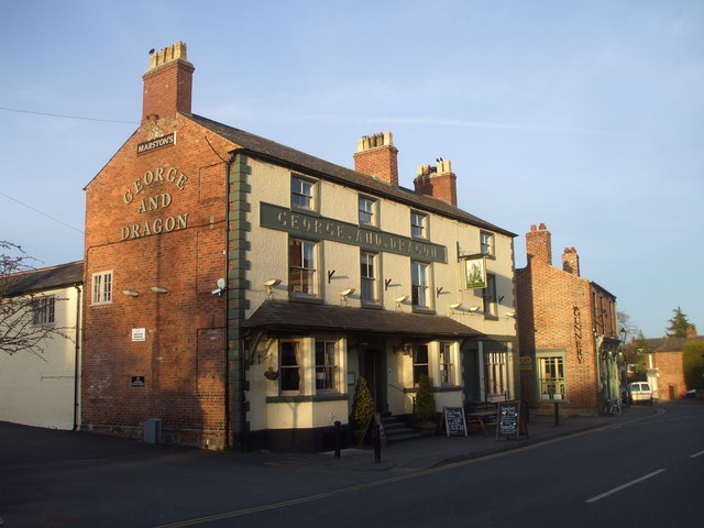 The George And Dragon, Tarvin © John Lord Cc-by-sa 2.0 :: Geograph 