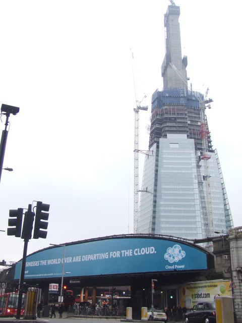 Railway Bridge And The Shard © Malc Mcdonald Cc By Sa20 Geograph